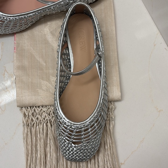 NWOT JCREW Quinn woven flats size 8 - Picture 5 of 5